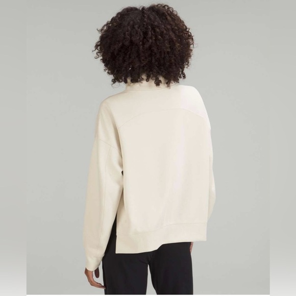 Lululemon Softstreme Turtleneck Pullover in White Opal - Picture 2 of 8